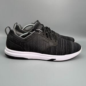 TravisMathew The Daily Pro Men's 13 Black Knit Hybrid Golf Shoes Arch Support